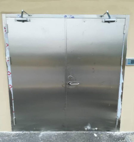 不锈钢防火门案例